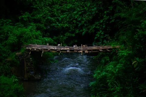 Bridge on the River Stock Photos