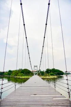 Bridge Road Foto stock