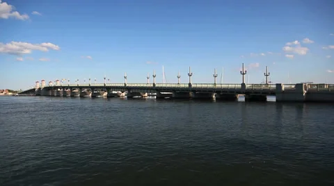 Bridge side Stock Footage 34449133