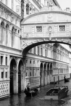 The bridge of sighs perspective Stock Photos