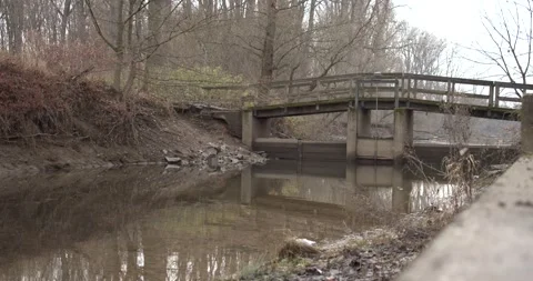 Bridge with small weir 動画素材 146646927