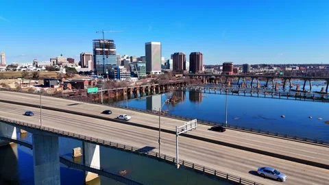 Bridge That Spans - Richmond, VA Stock Footage 336423829