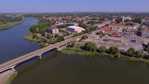 Bridge in Srbobran Stock Footage 78557208