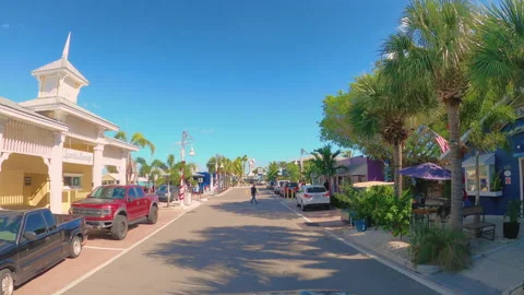 Bridge St, Bradenton Beach Vídeos de archivo 155127261