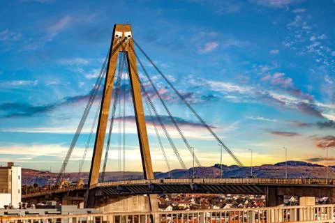 Bridge in Stavanger Stock Photos