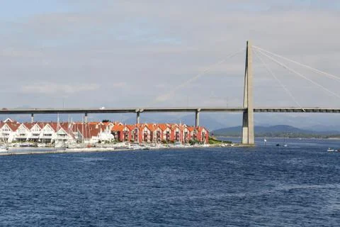 Bridge in Stavanger Stock Photos