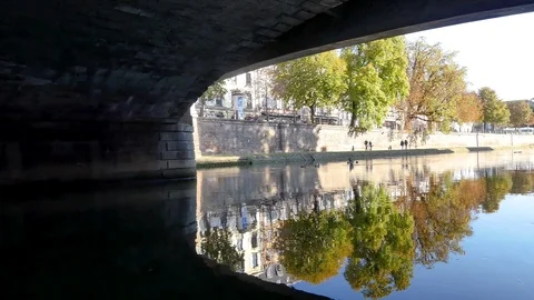 Bridge in Strasbourg. Stock-Footage 96792807
