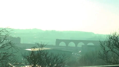 Bridge in Sunderland from car 動画素材 104311909