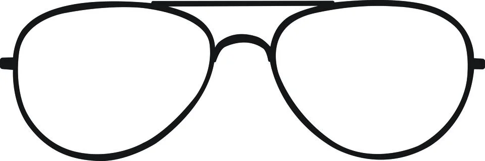Bridge Sunglasses Stock Illustration