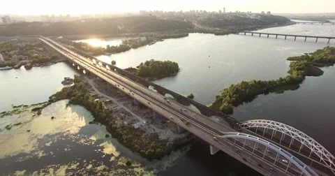 Bridge Sunset Stock Footage 67496309