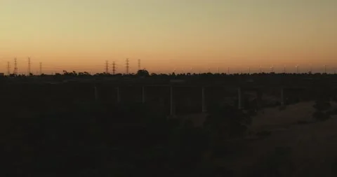 Bridge at sunset Stock Footage 171141718