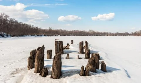 Bridge support Stock Photos