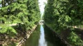 The bridge through the channel. 4k or 4k+ Resolution