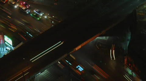 Bridge time lapse 2 Stock Footage