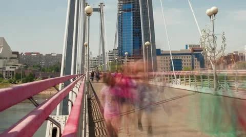 Bridge, Time Lapse, Long Exposure Stock Footage 22333409