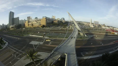 Bridge Timelapse Stock Footage 23133305