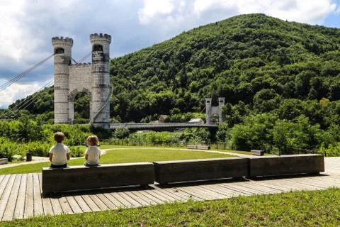 A bridge too far Stock Photos