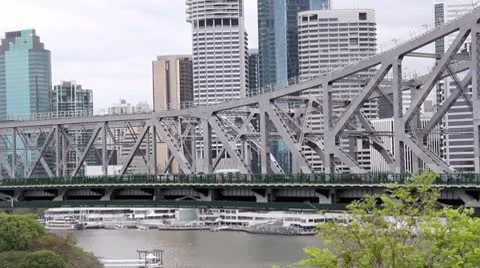 Bridge Traffic 1 Stock Footage 8853412