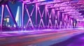 Bridge Traffic of City, Timelapse HD Footage