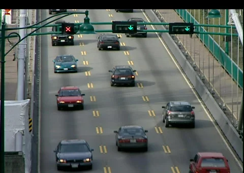 Bridge Traffic Vídeo Stock 320632