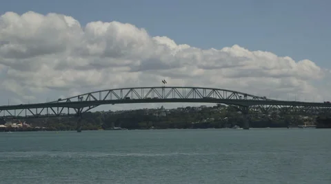 Bridge with traffic Stock Footage 54260466