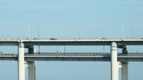 Bridge Traffic Time Lapse 库存影片 341272418