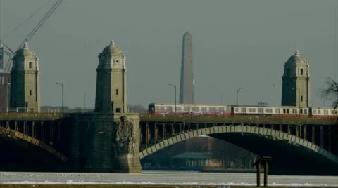 Bridge with Train Stock-Footage 18188111