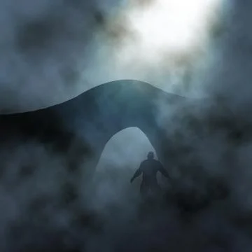 Bridge troll Illustrazione stock