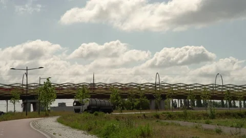 Bridge truck Stock Footage 142581952
