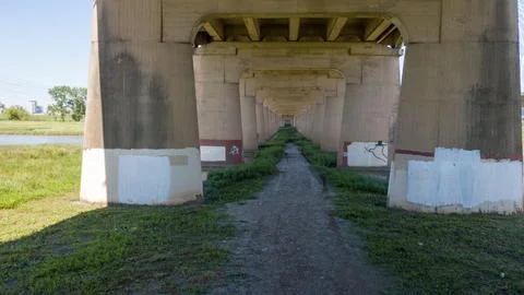 Bridge Underpass Foto stock