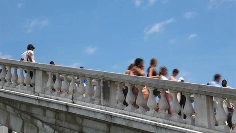 Bridge in Venice Stock Footage 87295444