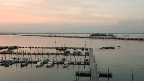 A bridge in Venice, Italy. Stock Footage 87291297