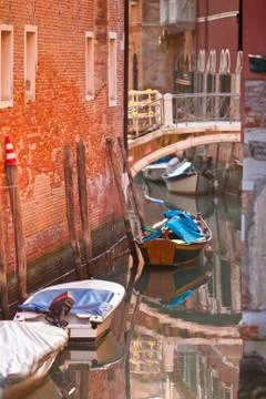 Bridge in venice Stock Photos