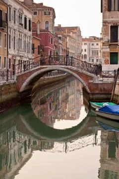 Bridge in venice Stock Photos