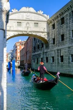 A Bridge in Venice Stock Photos