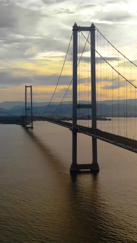Bridge Vertical Video Stock Footage 334880508