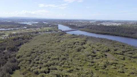 Bridge with a View Video stock 147697424