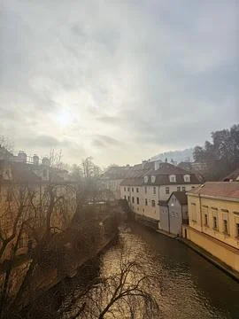 From a bridge view Fotos Stock