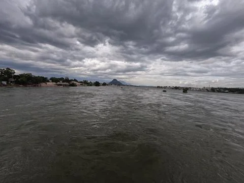 Bridge View of a river Stock-Fotos