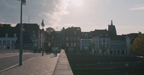 Bridge Walk 8K Stock-Footage 343735246