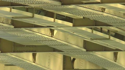Bridge Water Reflections Stock Footage 99203679