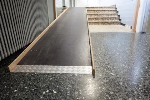 Bridge for wheelchair users Stock Photos