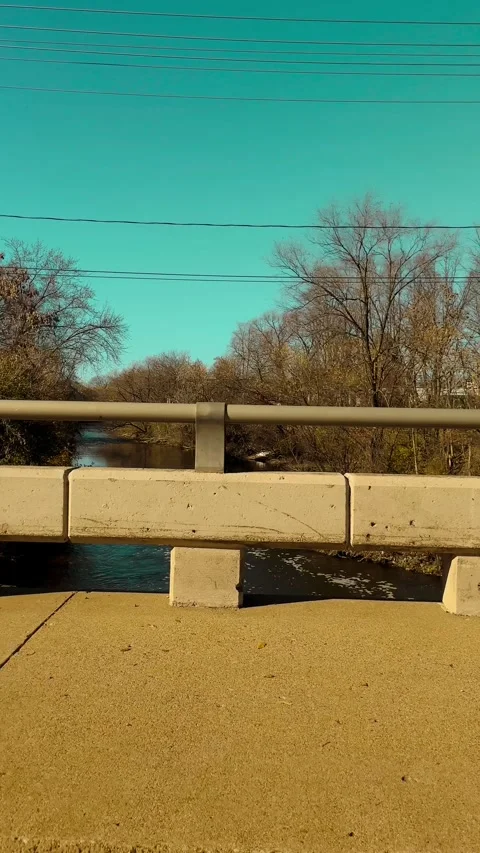 Bridge while driving Stock Footage 279523391