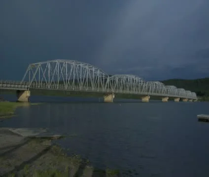 Bridge yukon Video stock 21946435