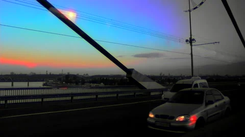 On the bridge_2 Stock-Footage 51366291