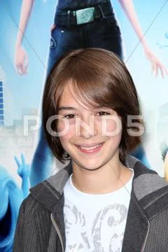 Bridger zaldena.los angeles premiere of dreamworks animation's monsters vs. a Stock Photos