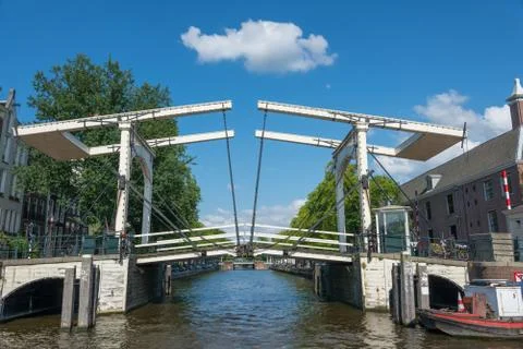 Bridges in amsterdam Stock Photos