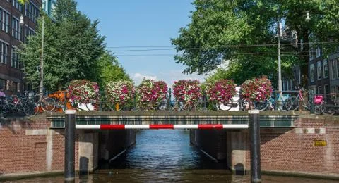 Bridges in amsterdam Stock Photos
