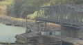 The bridges and docks of Miraflores Locks in Panama 4k or 4k+ Resolution