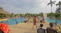 Bridges between the pools of Playa Blanca Resort, Panama 4k or 4k+ Resolution